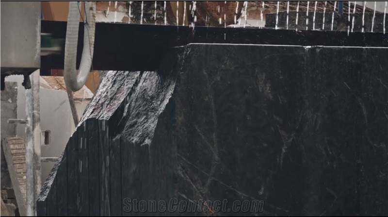 Atlantic Black Limestone Slabs & Tiles, Black Portugal Limestone