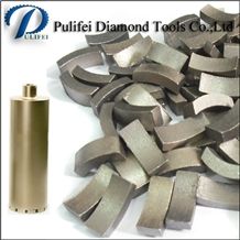 Concrete Drill Bit Diamond Segment for Core Bit Drilling for Reinforce Concrete Wet Cutting