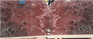 Rosso Onyx Slabs & Tiles, Rojo Vulkano Onyx Slabs & Tiles