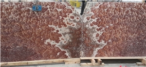 Rosso Onyx Slabs & Tiles, Rojo Vulkano Onyx Slabs & Tiles
