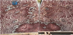 Rosso Onyx Slabs & Tiles, Rojo Vulkano Onyx Slabs & Tiles