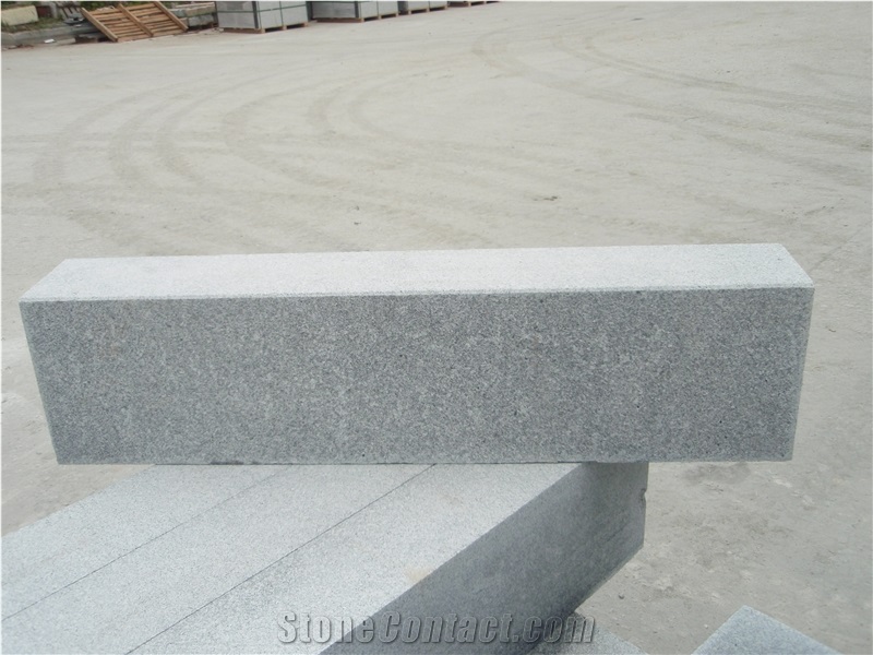 G601 Granite, Six Side Flamed,Landscaping Granite, , Granite Paving Sets, Grey Granite Stone, Natural Pavers,Wooden Crate Packing Granite Kerbstone, Kerbing Granite, Granite Kerbs, Curbs Granite