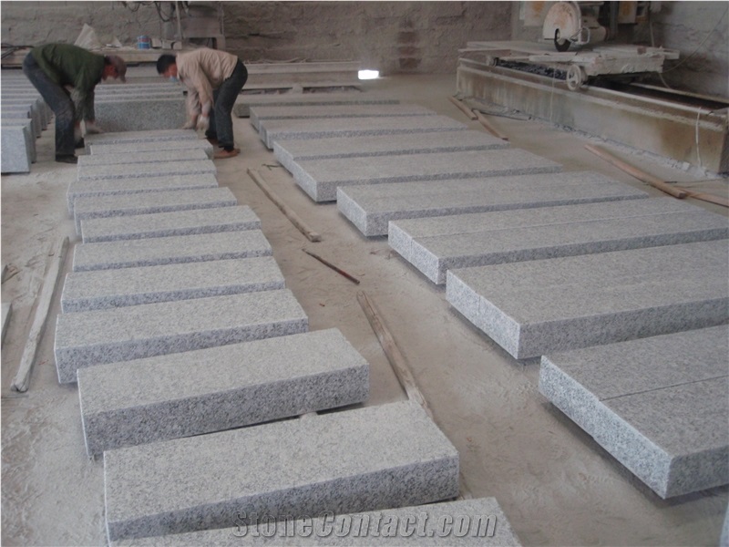 G602 Granite Six Side Flamed, Landscaping Stone,Granite Paving Sets, Grey Granite Stone, Natural Pavers, Granite Kerbstone, Kerbing Granite, Granite Kerbs, Curbs