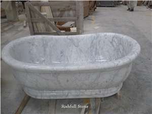 Carrara White Marble Bath Tub Carrara White Marble Bath Tub