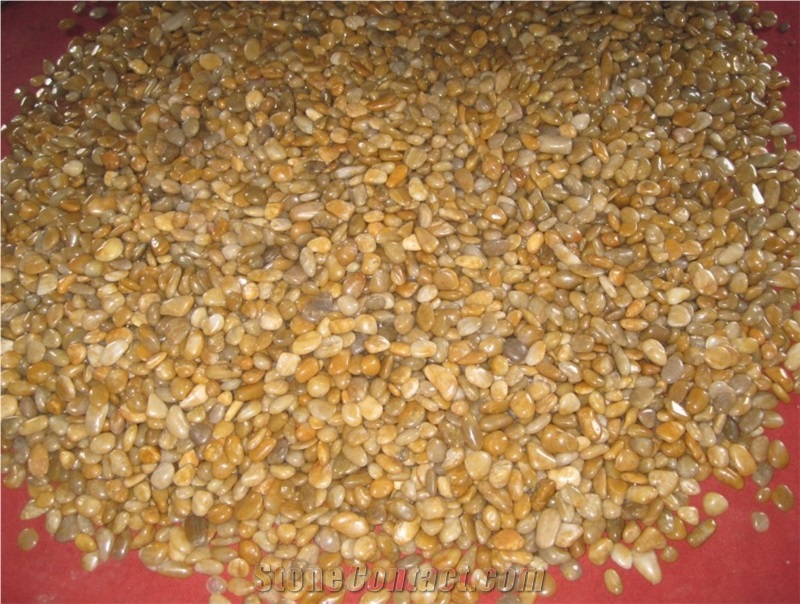 Red Pollished River Pebbles, Common Polished Pebbles,Machine Made Red Gravel