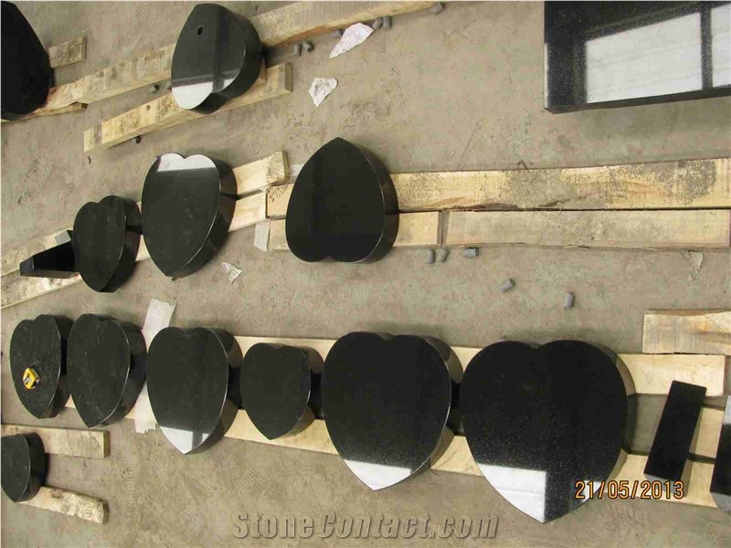 China Absolute Black Polished Monument & Tombstone, China Shanxi Black Polished Monument & Tombstone, China Absolute Black Polished Memorials & Headstones
