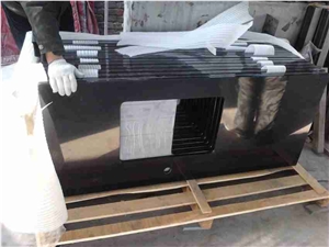 China Shanxi Black Granite Countertop Polished, China Shanxi Black Gratnie Worktop Polished, China Absolute Black Kitchtop