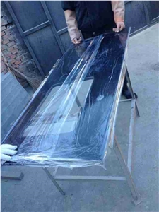 China Shanxi Black Granite Countertop Polished, China Shanxi Black Gratnie Worktop Polished, China Absolute Black Kitchtop
