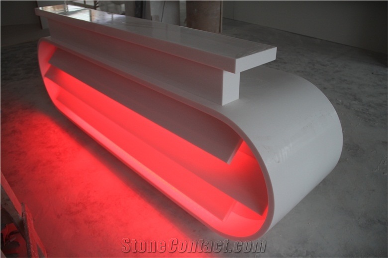 Modern Office Furniture Reception Desk,High Quality Round Reception Counter