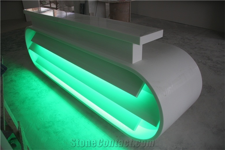 Modern Office Furniture Reception Desk,High Quality Round Reception Counter