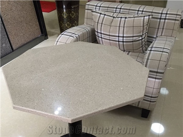 Artifical Quartz Stone Corian Bar Countertop Dining Tables
