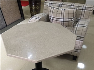 Artifical Quartz Stone Corian Bar Countertop Dining Tables