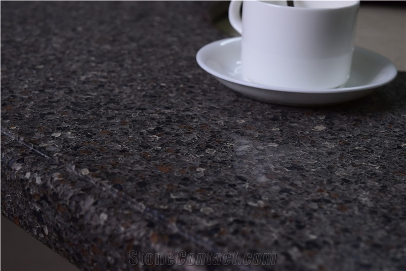 Bathroom Quartz Countertops with Built in Sinks