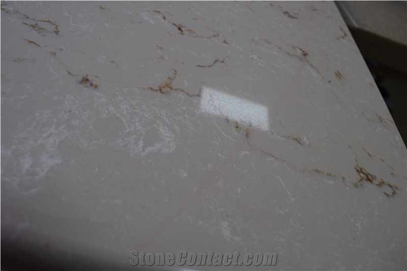 Bst Quartz Stone Slab Standard Sizes 126 *63 and 118 *55 with High Hardness and High Compression Strength Public Buildings Like Hotel,Restaurants,Banks,Hospitals,Exhibition Halls