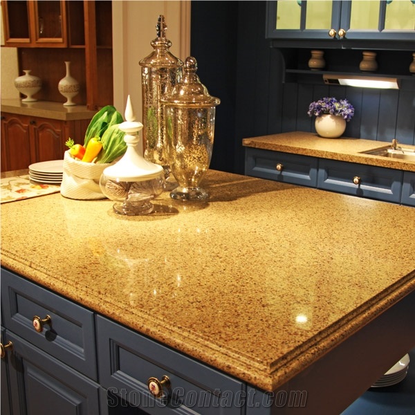 C9025 Multicolor Best Quartz Stone Slab & Tile for Countertop