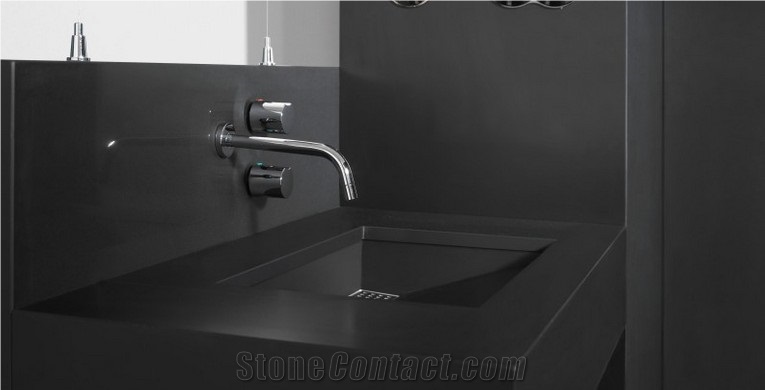 China Man-Made Quartz Stone Mainly and Widely Used for Kitchen and Bathroom Countertop