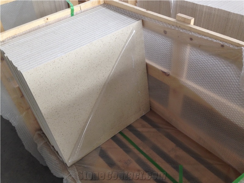 Durable Quartz Stone Floor Tiles-Resistant to Scratch, Stains, Chemical and Easy Maintenance