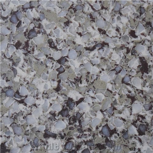 Enviroment-Friendly&Safety Artificial Quartz Stone with Bright Surface,Easy Wipe,Easy Clean