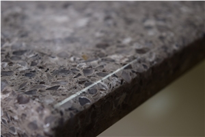 Enviroment-Friendly&Safety Artificial Quartz Stone with Bright Surface,Easy Wipe,Easy Clean