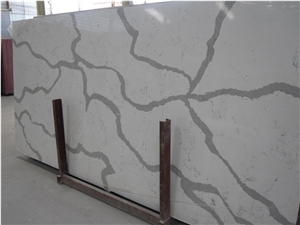 High Strength&Durablility Quartz Stone Slab Polished Surfaces 2/3cm Thick Available for Multifamily/Hospitality Projects