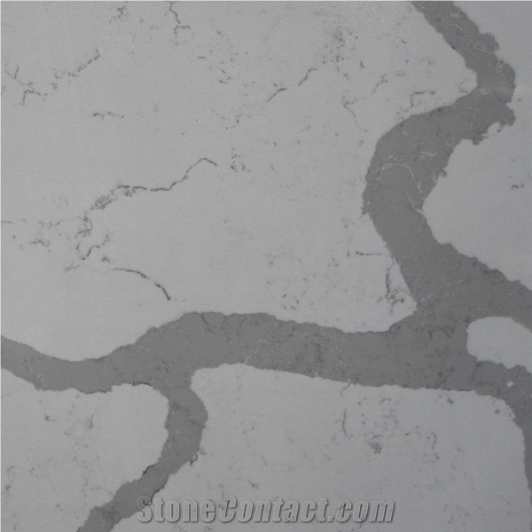 High Strength&Durablility Quartz Stone Slab Polished Surfaces 2/3cm Thick Available for Multifamily/Hospitality Projects