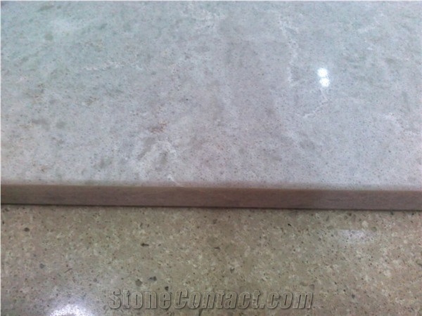 Man-Made Quartz Stone with Iso/Nsf Certificate No Radiation Safe Guaranteed