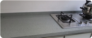 Multi-Color Series High Strength&Durablility Quartz Stone Slab Size 323*163cm for Public Buildings Like Kitchen, Bathroom