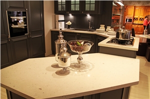 Multiple Colors Engineered Quartz Stone Panel and Slab Of Stain Resistance