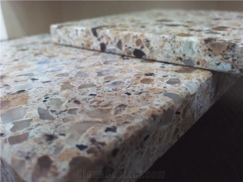 Quartz Stone Slabs and Tiles for Worktops & Flooring & Steps,Avoid Quick Changes in Temperature, Hard Pressure or Scratching, Standard Sizes 126 *63 and 118 *55