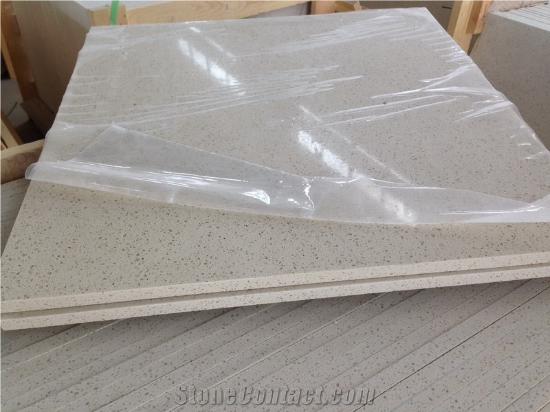 Quartz Stone Tiles/Cut-To-Size Quartz Tiles/Quartz Flooring/Quartz Thin Tiles/Beige Quartz/Black Quartz/White Quartz Resistant to Stains/Scratch/Chemicals/Acid