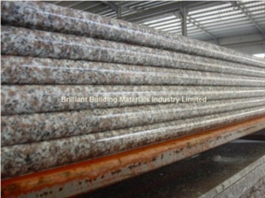 G664 Granite Stair Treads Full Bullnose Edge