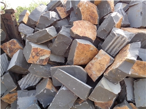 Black Basalt Cobble Stone, Black Basalt Pavers