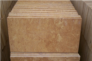 Flowery Gold Limestone Wall Tiles, Jaisalmer Flowery Gold Tiles