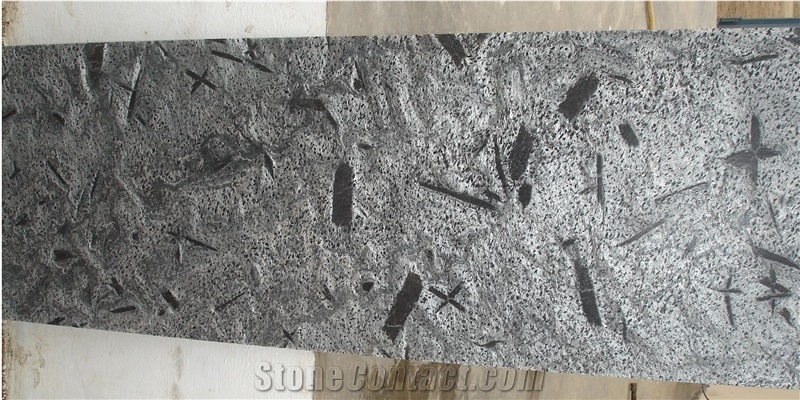Matrix Grey Quartzite Slab & Tile, Indian Grey & Black Matrix