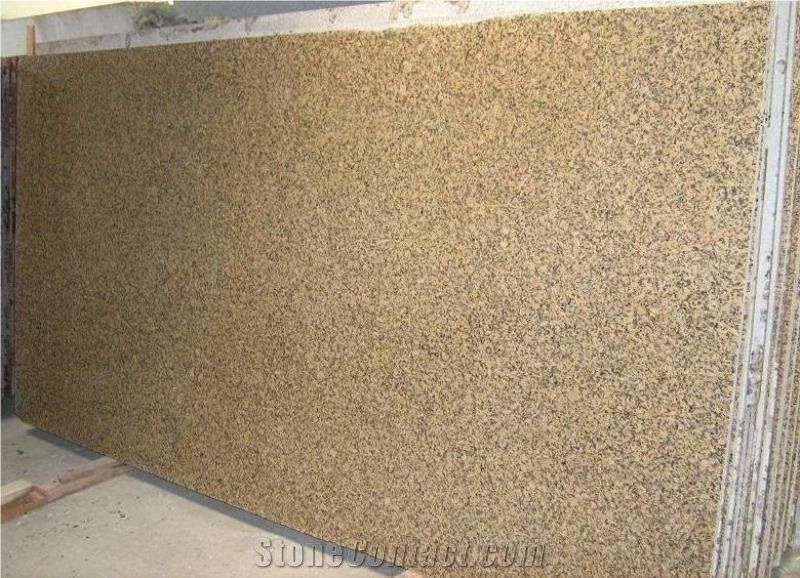 Crystal Yellow Granite Slabs, India Yellow Granite Slabs