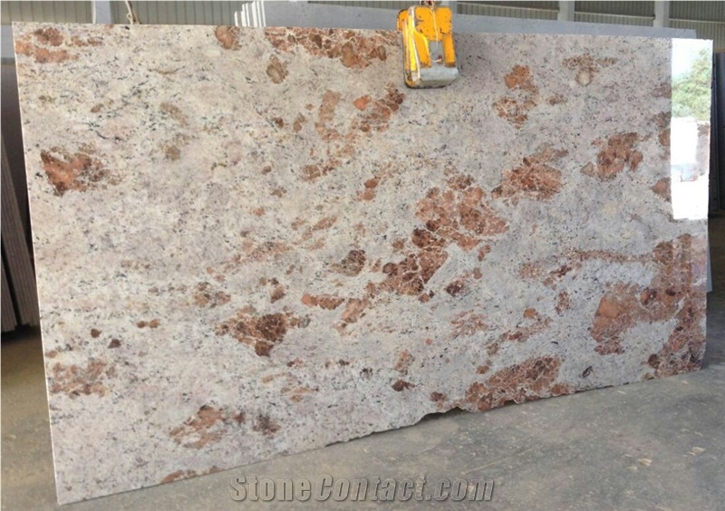 Mocha Ivory Granite Slabs & tiles, India Ivory Granite polished floor covering tiles