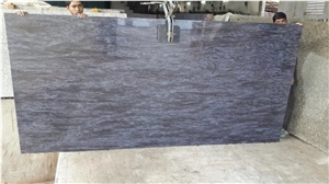 Vizag Blue Granite Slabs, India Blue Granite, Blue Silk Granite, Oyster Pearl Granite