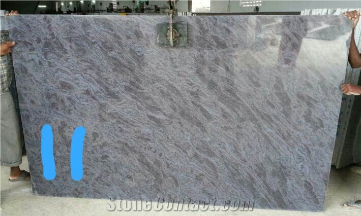 Vizag Blue Granite Slabs, India Blue Granite, Blue Silk Granite, Oyster Pearl Granite