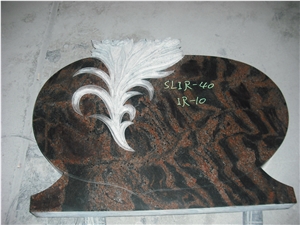Aurora Granite Headstone