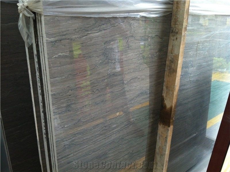 Brown Wood Vein Marble Slab,Blue Lines Wooden Marble, Brown Grain Granite Slabs & Tiles