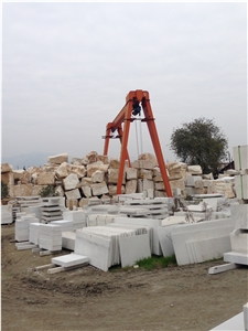 China Crystal White Marble Block