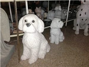 Cute Animal Sculptures,Garden Dog Sculptures