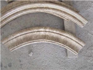 Emperador Light Brown Marble Molding & Border