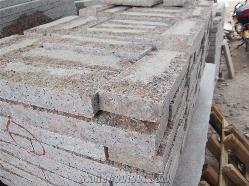 G562 Maple Leaf Red Granite Natural Split Stone for Wall Cladding, G562 Granite Building & Walling
