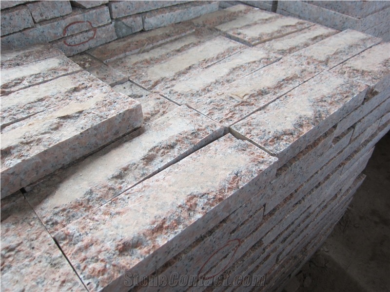 G562 Maple Leaf Red Granite Natural Split Stone for Wall Cladding, G562 Granite Building & Walling