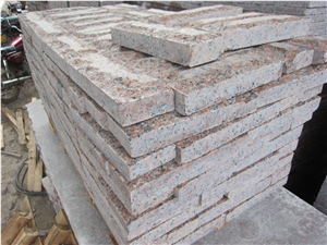 G562 Maple Leaf Red Granite Natural Split Stone for Wall Cladding, G562 Granite Building & Walling