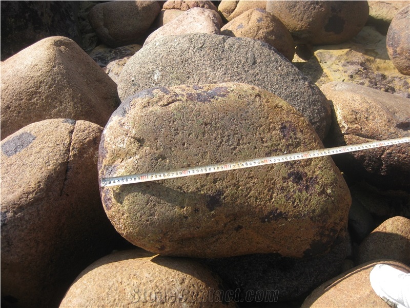 G654 Granite Garden Boulders,Garden Rock Stone