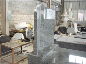 G654 Granite Spanish Style Tombstone & Monument
