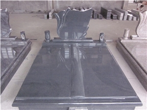 G654 Grey Granite Monument & Tombstone
