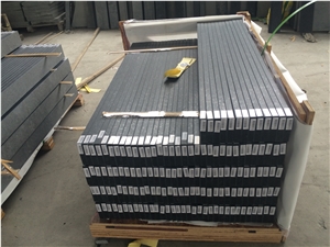 G684 Black Basalt Honed Chips